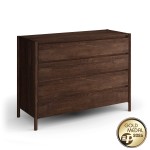 Komoda z tabakového dubového dreva Campi
