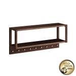 Široký dubový vešiak na stenu  tabak Campi