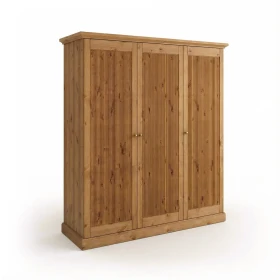 Skriňa 3D z borovice v dubovom odtieni Rosella