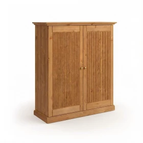 Bielizník drevený z borovice v dubovom odtieni Rosella