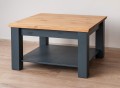 Konferenčný stolík malý, borovica, farba grafit - dub, séria Marone