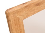 Zrkadlo malé, dub, farba prírodný dub, séria Gialo, rozmer 100 x 70 cm