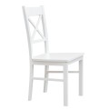 Stolička 22, buk, farba biela, séria Belluno Elegante