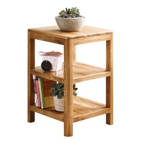 Regál malý, dub, farba prírodný dub, séria Gialo