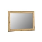 Zrkadlo v drevenom ráme z dubu Marsala