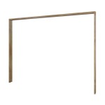 Dubový rám šatníkovej skrine 3D Marsala